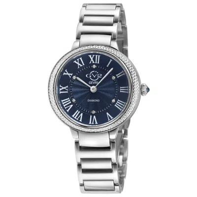 Gv2 By Gevril Rome Brillante Women's Watch In Silver