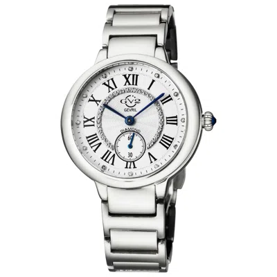 Gv2 By Gevril Rome Diamond Women's Watch In Metallic