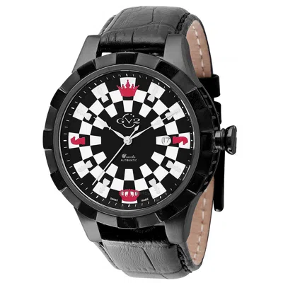 Gv2 By Gevril Scacchi Automatic Men's Watch 9501 In Black