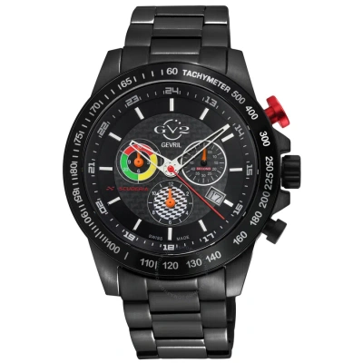 Gv2 By Gevril Scuderia Black Dial Men's Watch 9923b