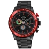 GV2 BY GEVRIL GV2 BY GEVRIL SCUDERIA BLACK DIAL MEN'S WATCH 9925B