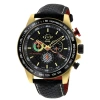 GV2 BY GEVRIL GV2 BY GEVRIL SCUDERIA CHRONOGRAPH TACHYMETER BLACK DIAL MEN'S WATCH 9922