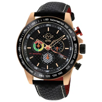 Gv2 By Gevril Scuderia Men's Watch In Black