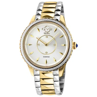 Gv2 By Gevril Siena Diamond Women's Watch In Gray