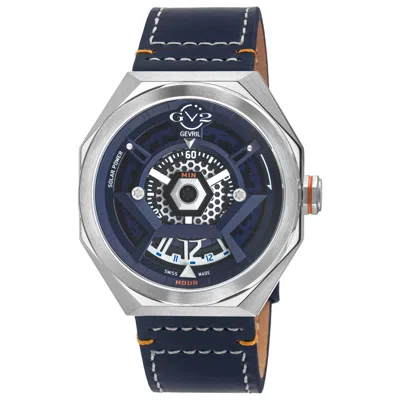 Gv2 By Gevril Stella Solare Men's Watch In Brown