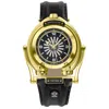 GV2 BY GEVRIL GV2 BY GEVRIL TRITON BLACK DIAL MEN'S WATCH 3408