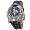 GV2 BY GEVRIL GV2 BY GEVRIL TRITON BLUE DIAL MEN'S WATCH 3407