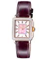 Gv2 By Gevril Padova Diamond Women's Watch In Rose