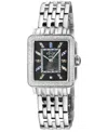 Gv2 By Gevril Padova Diamond Women's Watch In Silver