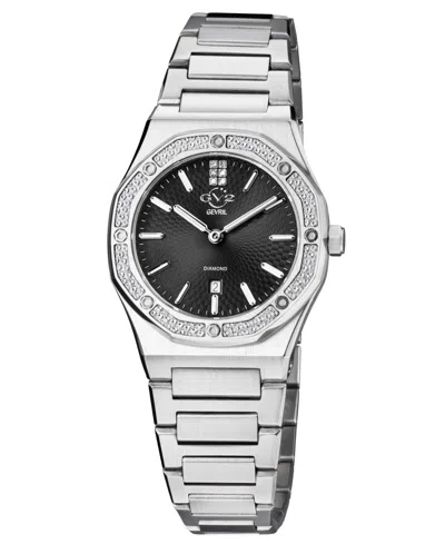 Gv2 By Gevril Women's Palmanova Silver-tone Stainless Steel Watch 33mm