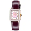 Gv2 By Gevril Padova Diamond Women's Watch In Burgundy