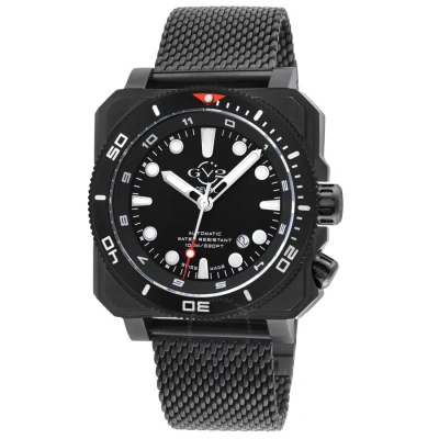 Gv2 By Gevril Xo Submarine Automatic Black Dial Men's Watch 4546b