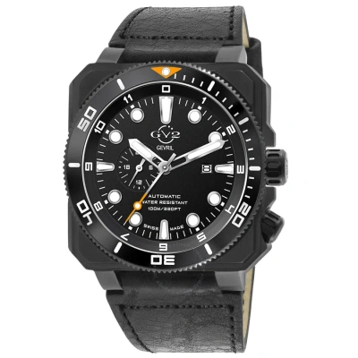 Gv2 By Gevril Xo Submarine Automatic Black Dial Men's Watch 4554