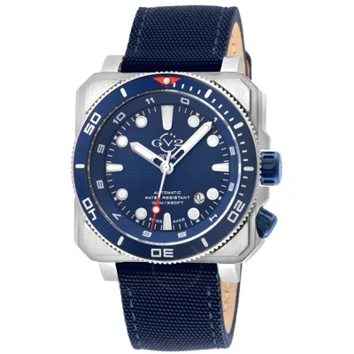 Gv2 By Gevril Xo Submarine Automatic Blue Dial Men's Watch 4542