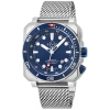 GV2 BY GEVRIL GV2 BY GEVRIL XO SUBMARINE AUTOMATIC BLUE DIAL MEN'S WATCH 4542B
