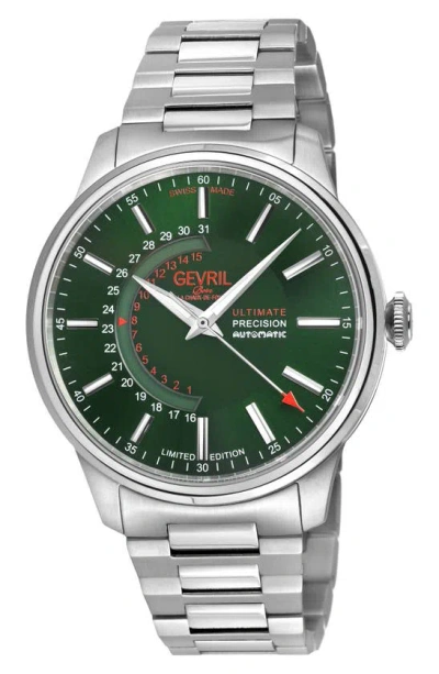 Gv2 Guggenheim Swiss Automatic Bracelet Watch, 44mm In Silver