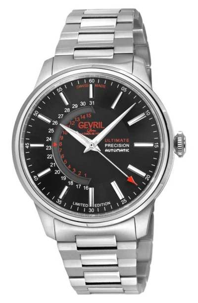 Gv2 Guggenheim Swiss Automatic Bracelet Watch, 44mm In Silver
