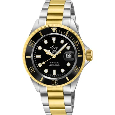 Gv2 Liguria Two-tone Swiss Automatic Bracelet Watch, 42mm In Multi