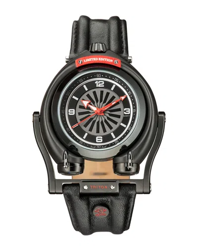 GV2 GV2 MEN'S LEATHER WATCH