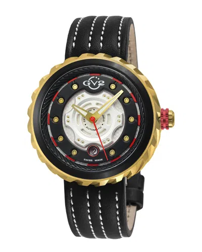 Gv2 Men's Motorcycle Watch In Black