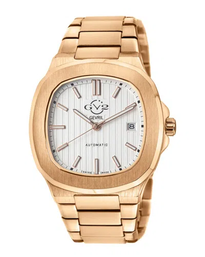 Gv2 Men's Potente Watch In Silver