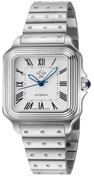 Gv2 Mens Lusso Lx Swiss Automatic Watch In Silver