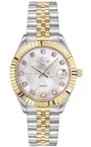 Gv2 Naples Womens Diamond Watch In Gold