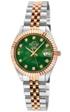 Gv2 Naples Women's Gren Dial Two Tone Watch In Multi