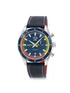 Gv2 Regatta Stainless Steel & Leather-strap Watch/42mm In Blue