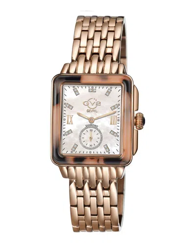 Gv2 Women's Bari Tortoise Diamond Watch