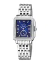 GV2 GV2 WOMEN'S BARI TORTOISE DIAMOND WATCH