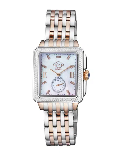 GV2 GV2 WOMEN'S BARI TORTOISE DIAMOND WATCH