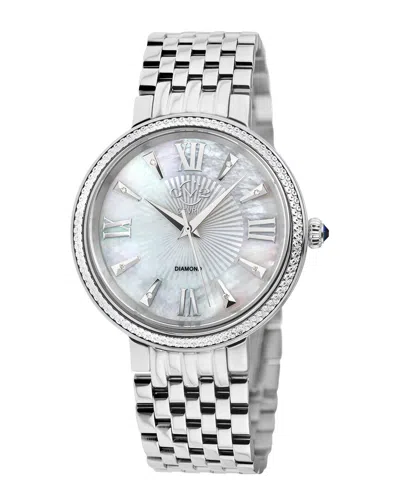Gv2 Women's Diamond Watch In Blue