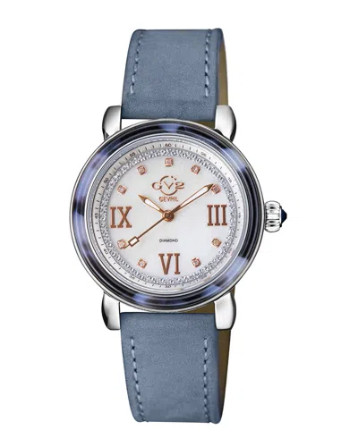 GV2 GV2 WOMEN'S MARSALA TORTOISE DIAMOND WATCH