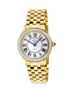 Gv2 Women's Milan Two-tone Diamond Bracelet Watch/32mm