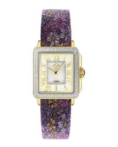 Gv2 Women's Padova Swiss Diamond Watch