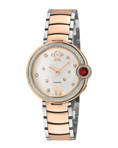 Gv2 Women's Perugia Diamond Watch In Gold