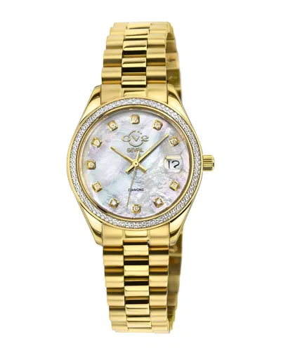 Gv2 Women's Turin Diamond Swiss Watch