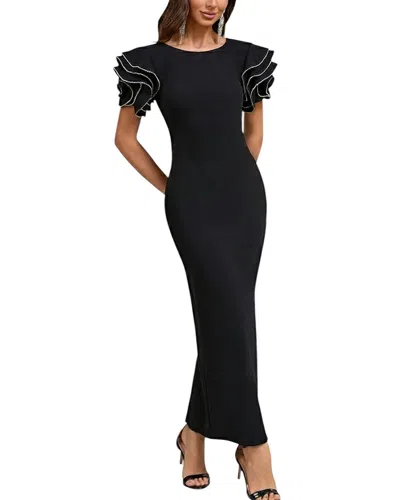 Gvibi Maxi Dress In Black