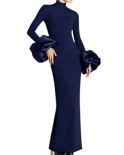 Gvibi Maxi Dress In Blue