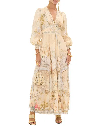 Gvibi Maxi Dress In Neutral
