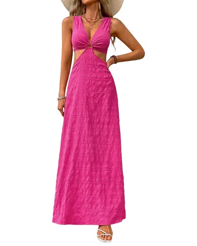 Gvibi Maxi Dress In Pink