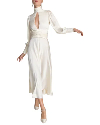 Gvibi Midi Dress In White