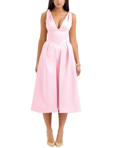 Gvibi Midi Dress In Pink