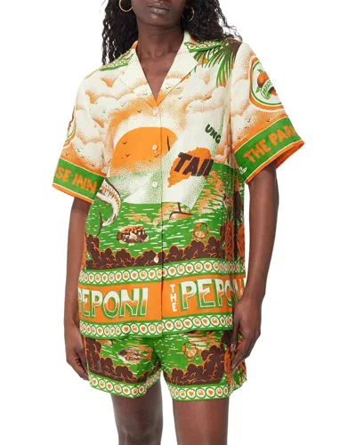 Gvibi Shirt & Short Set In Multi