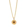 Gwen Beloti Jewelry Women's Love Is Love Gold Pendant Necklace In Gold