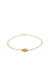 Gwen Beloti Love Note Charm Bracelet In Gold