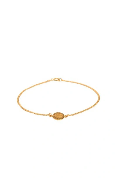 Gwen Beloti Love Note Charm Bracelet In Gold