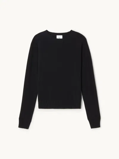 Gwyn Goop  Allen Cashmere Sweater | Black | Size Xl