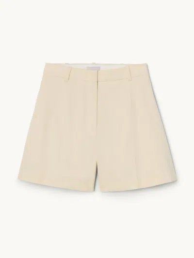 Gwyn Goop  Arden Short | Ivory | Size 14 In Neutral